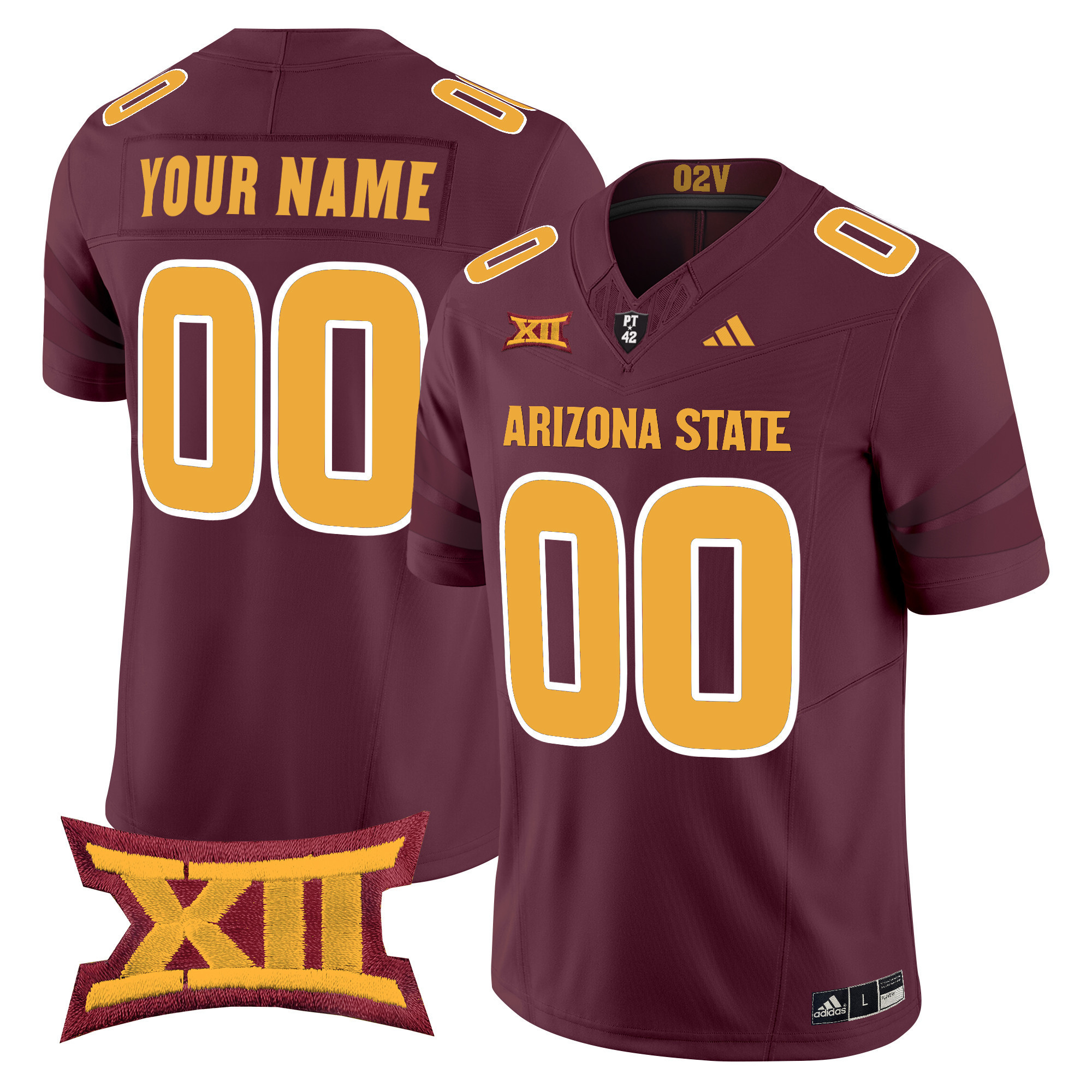 Arizona State Sun Devils 2025 Vapor Limited Custom Jersey  All Stitched