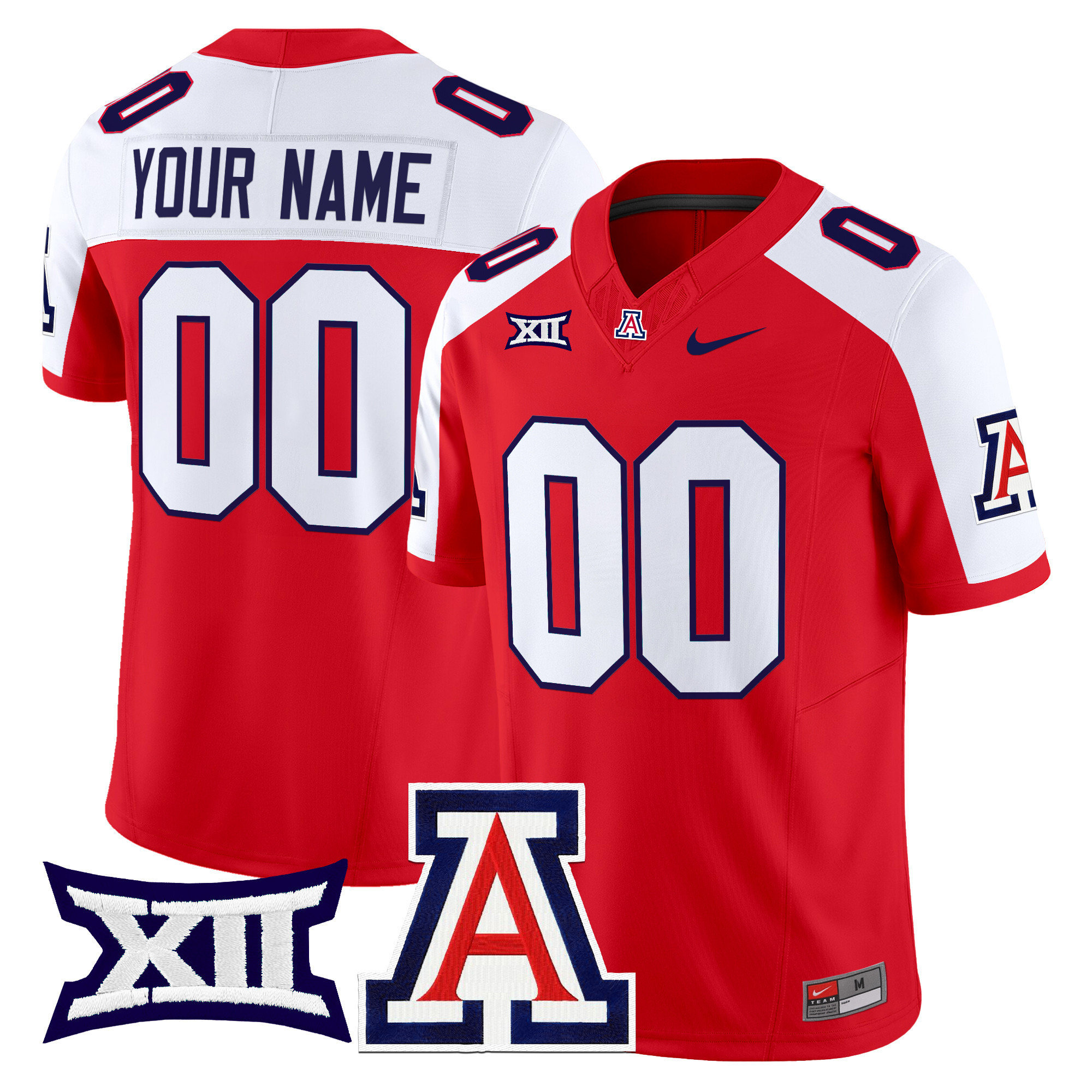 Arizona Wildcats 2025 Vapor Limited Custom Jersey  All Stitched