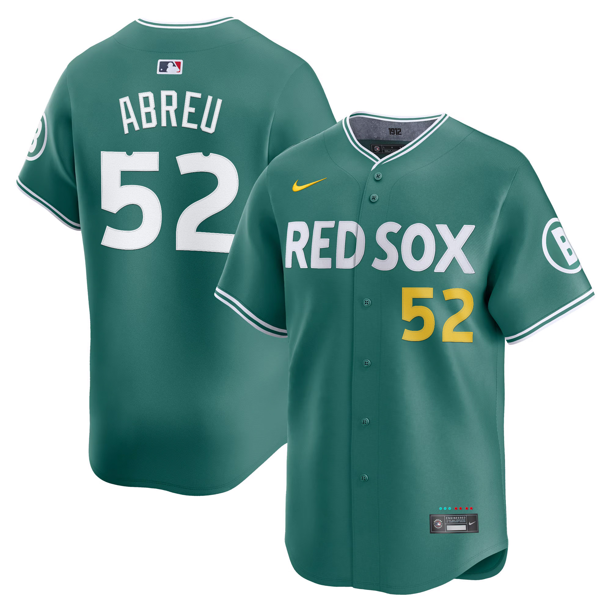 Boston Red Sox 2025 City Connect Vapor Premier Limited Jersey V2  All Stitched
