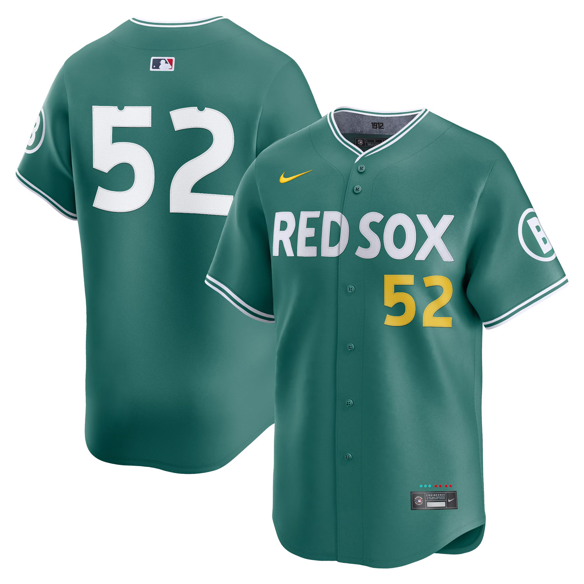 Boston Red Sox 2025 City Connect Vapor Premier Limited Jersey V3  All Stitched
