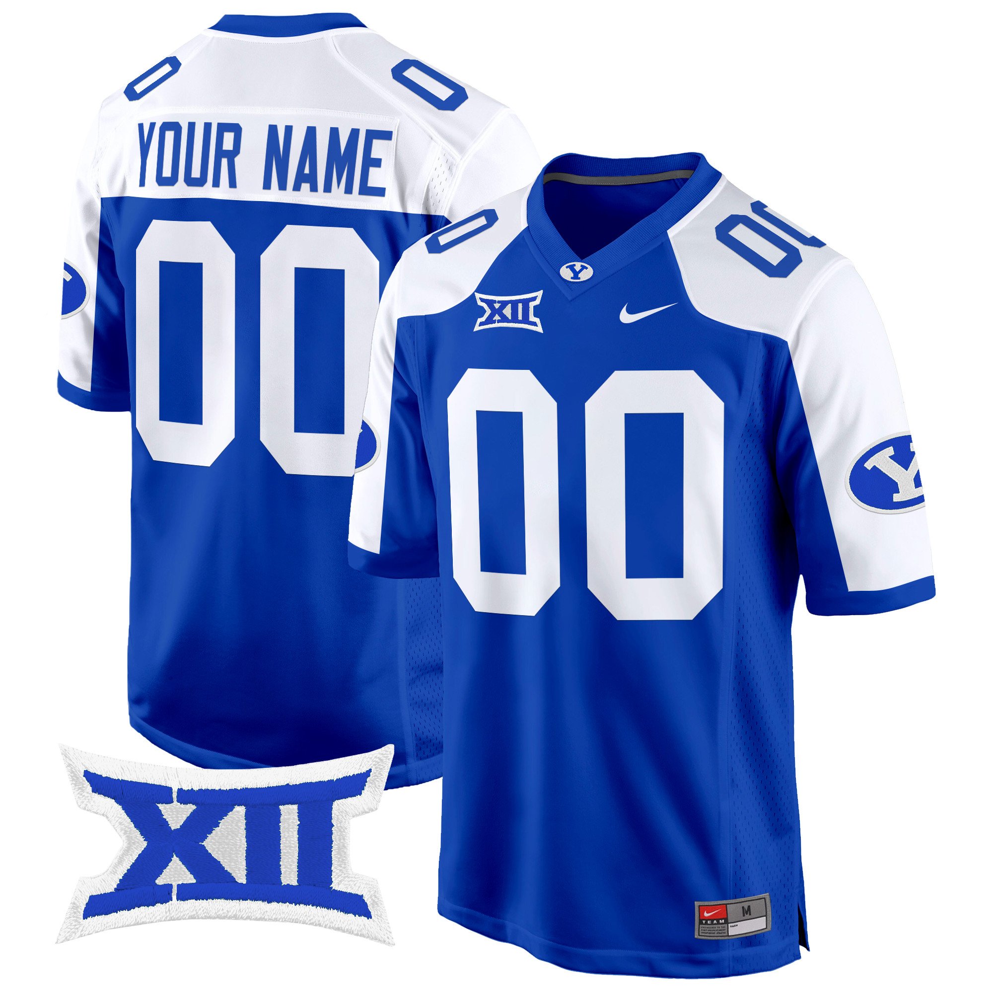 BYU Cougars 2024 Game Custom Jersey All Stitched