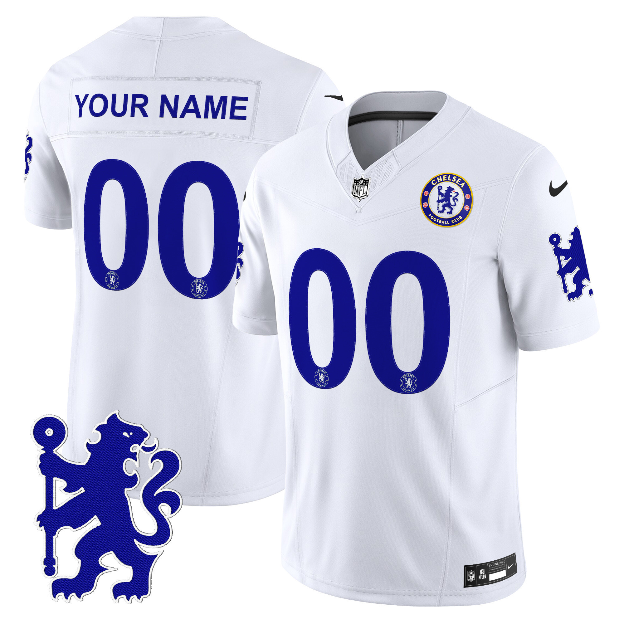 Chelsea 2025 Soccer x Football Vapor Limited Custom Jersey  All stitched