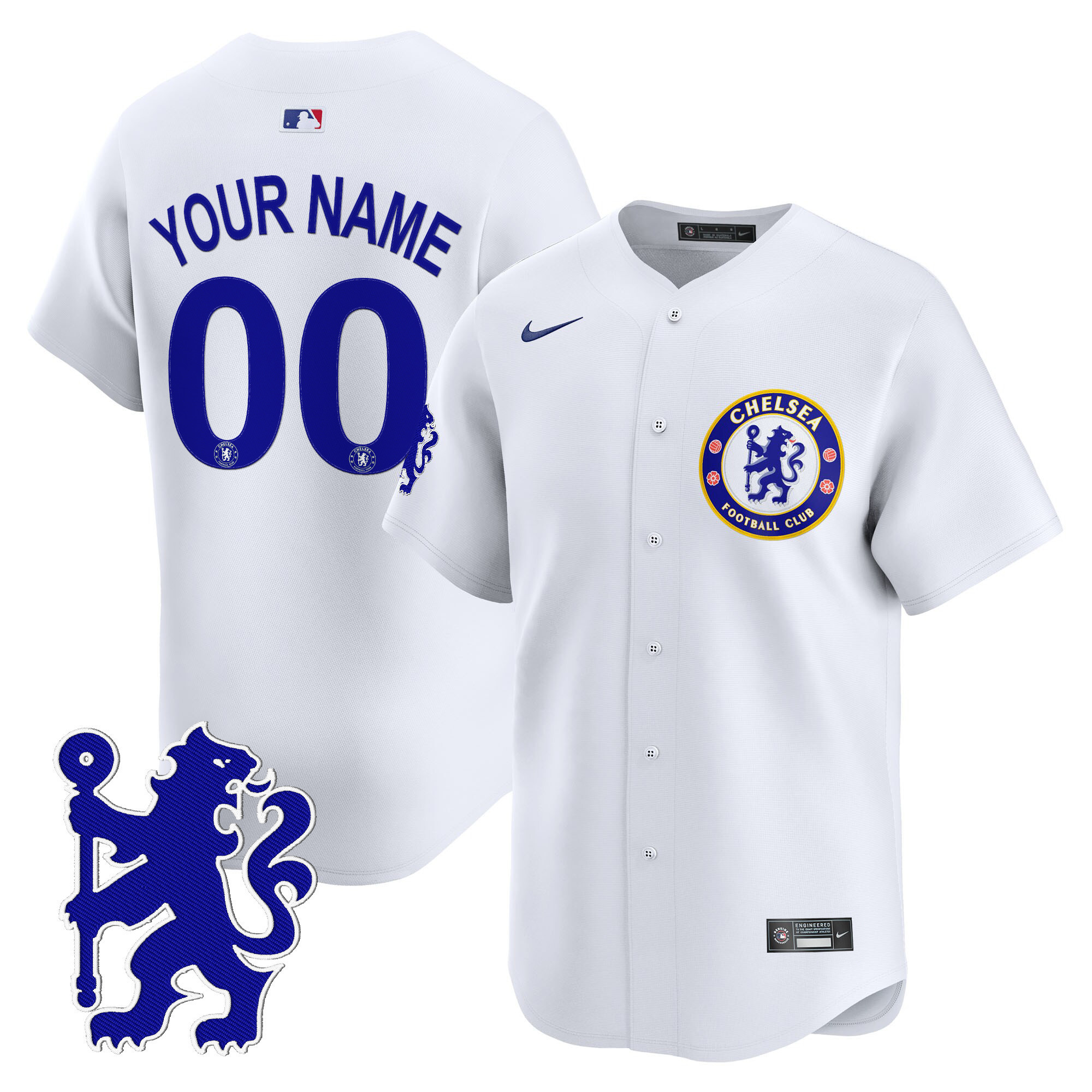 Chelsea 2025 Vapor Baseball Custom Jersey  Stitched