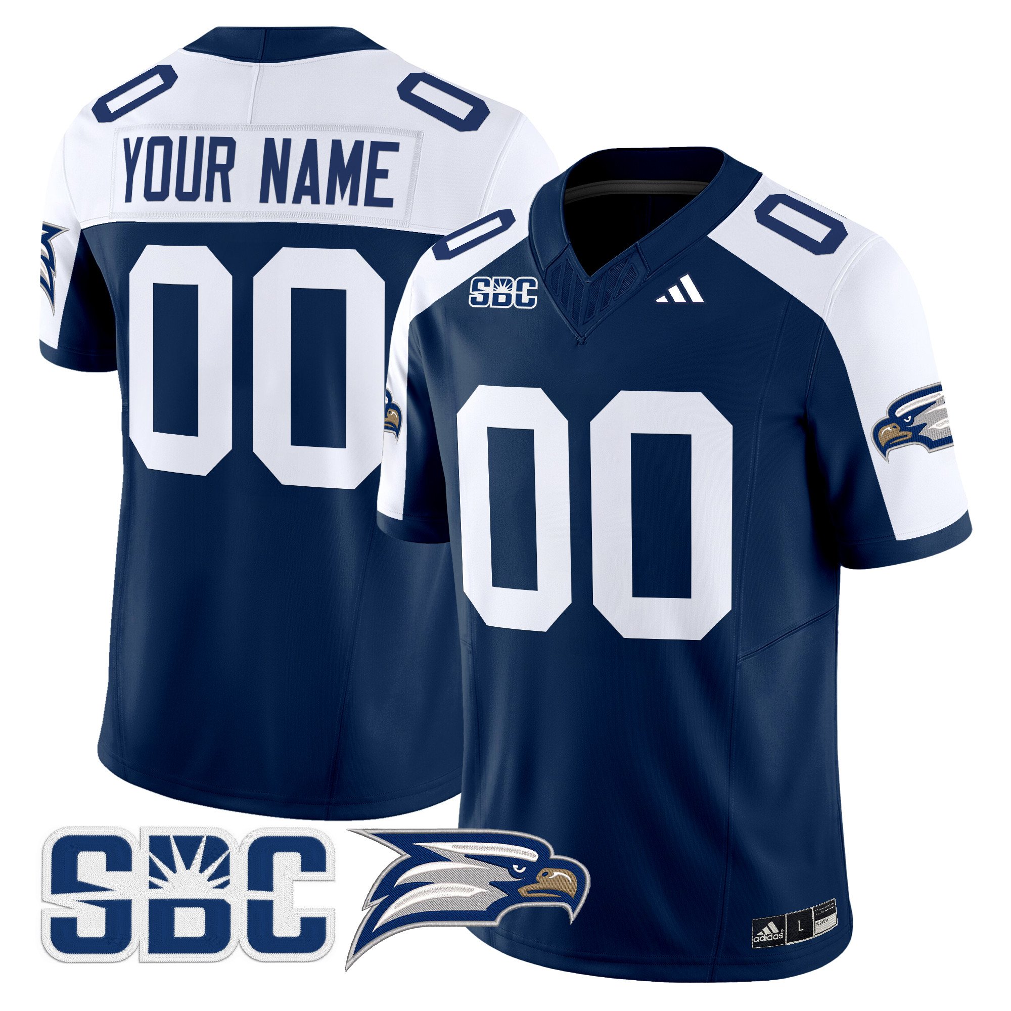 Georgia Southern Eagles 2024 Vapor Limited Custom Jersey All Stitched