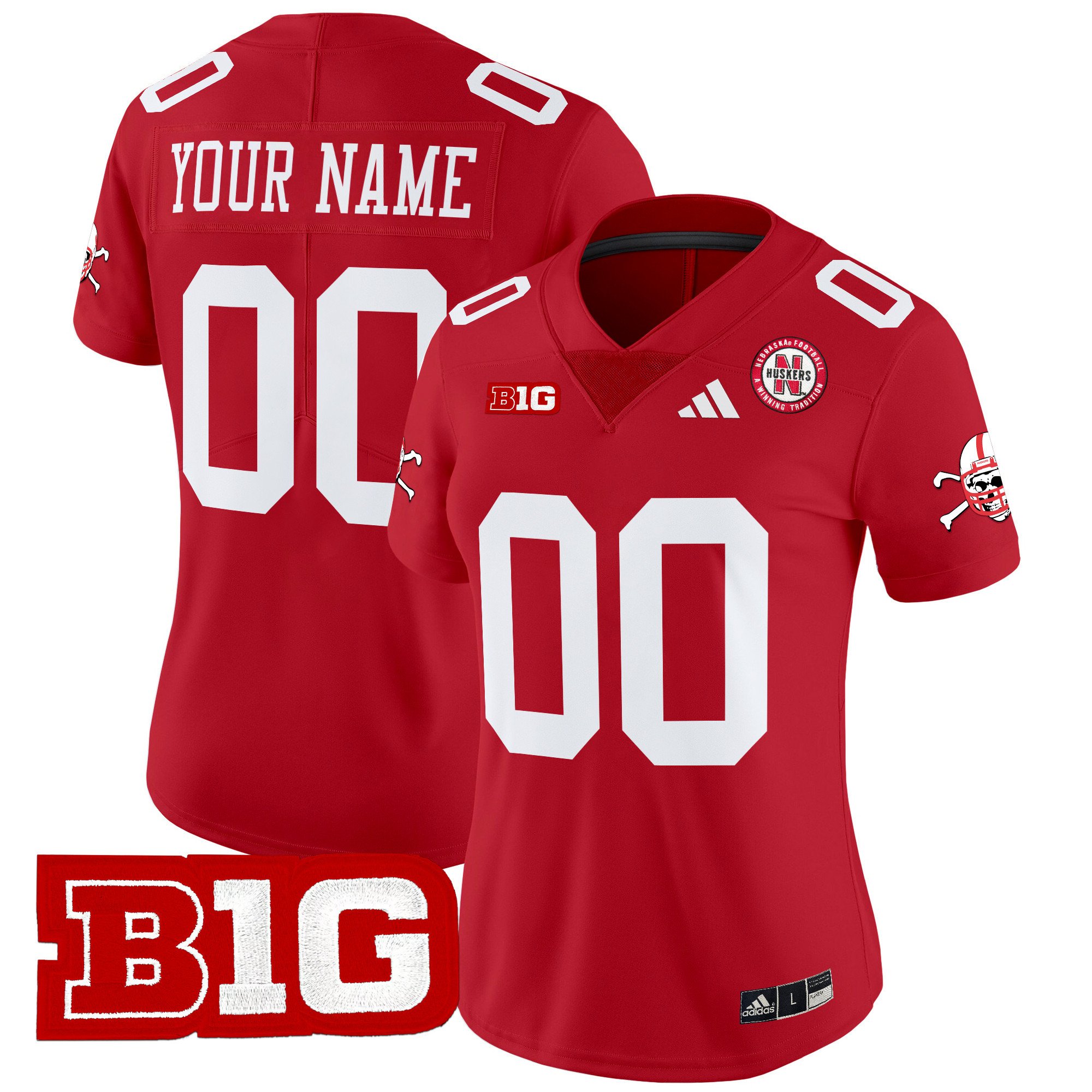 Nebraska Cornhuskers 2024 Vapor Limited Custom Jersey V2 All Stitched - Image 8