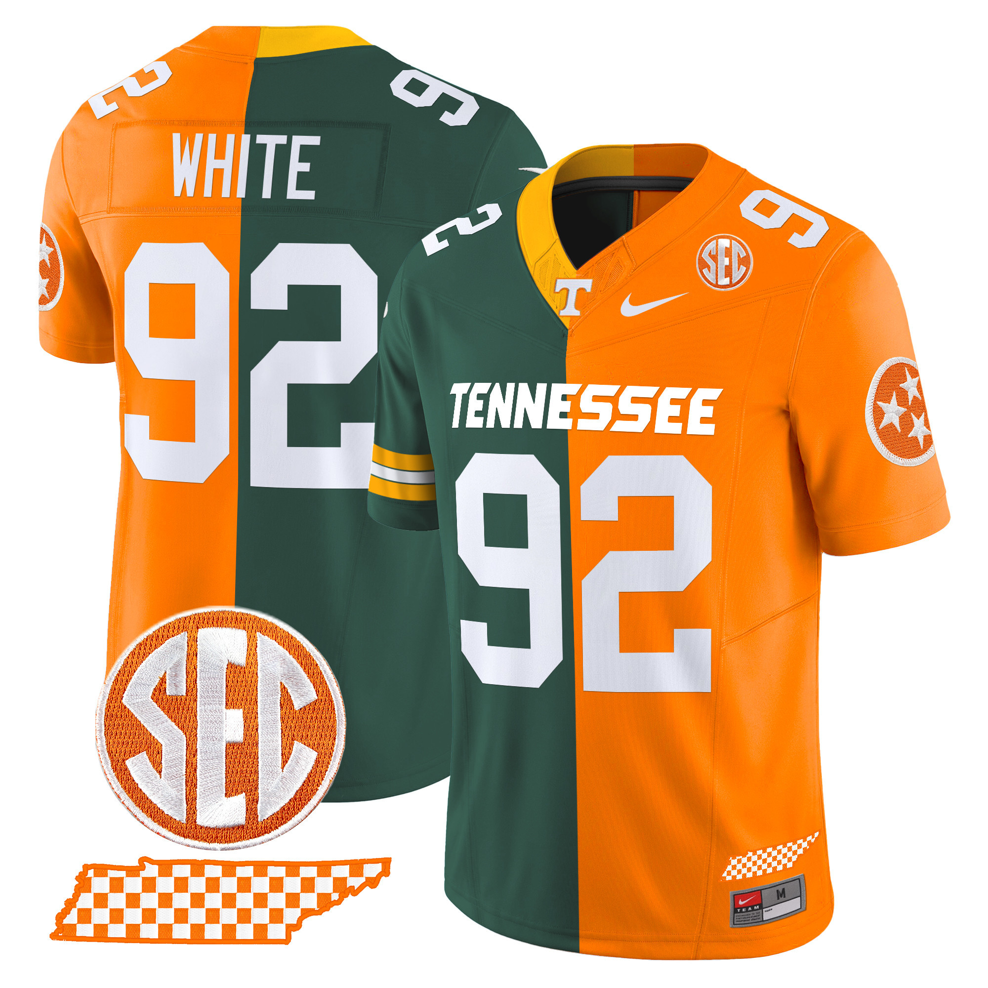 Tennessee Volunteers Split Vapor Limited Jersey All Stitched