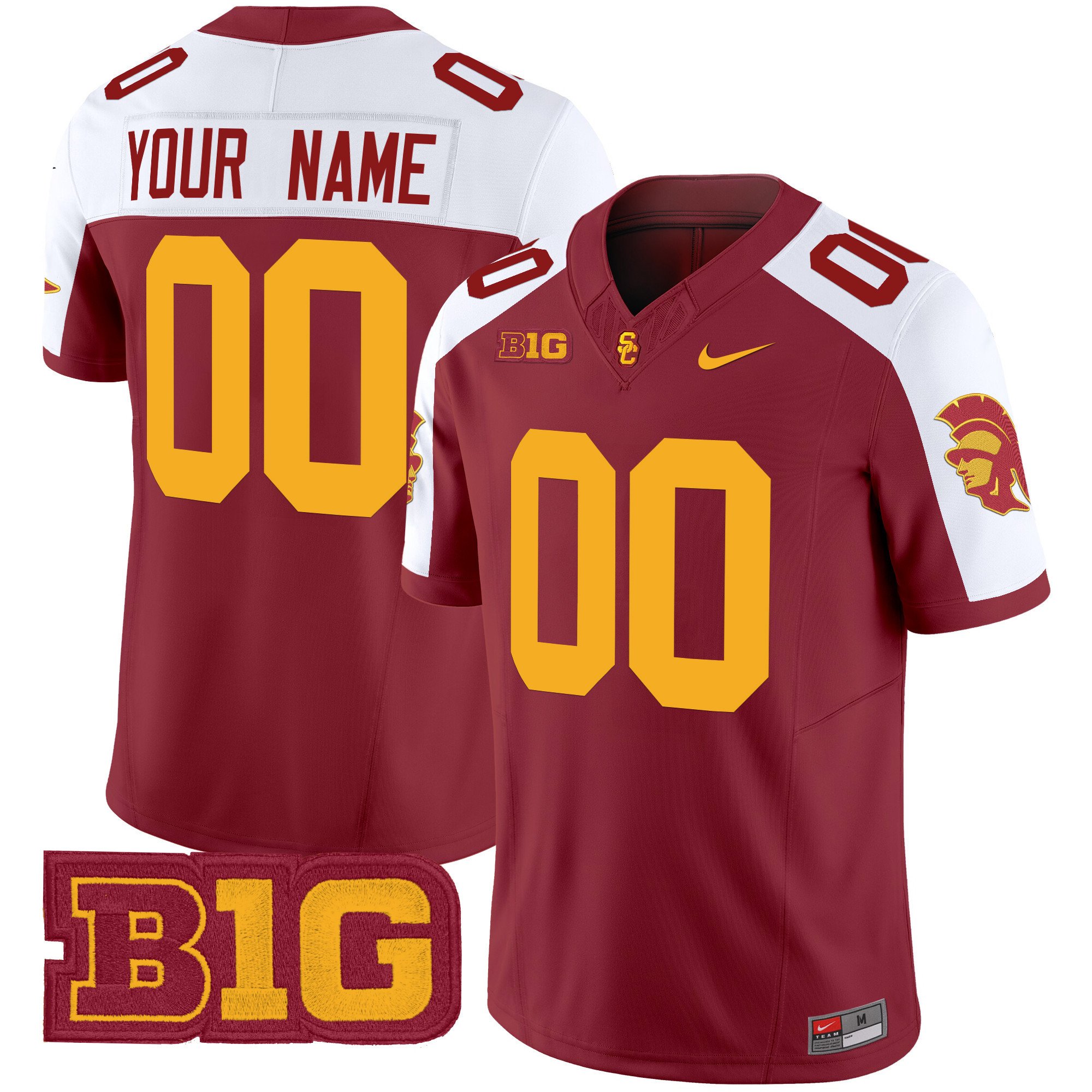 USC Trojans 2024 Vapor Limited Custom Jersey All stitched
