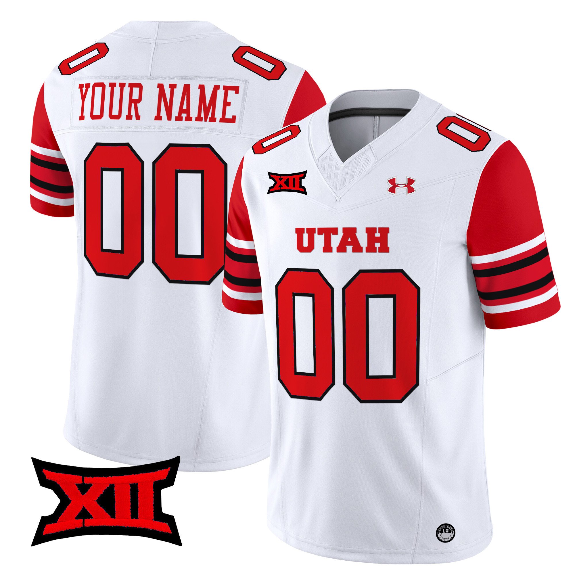 Utah Utes 2024 Vapor Limited Custom Jersey All Stitched