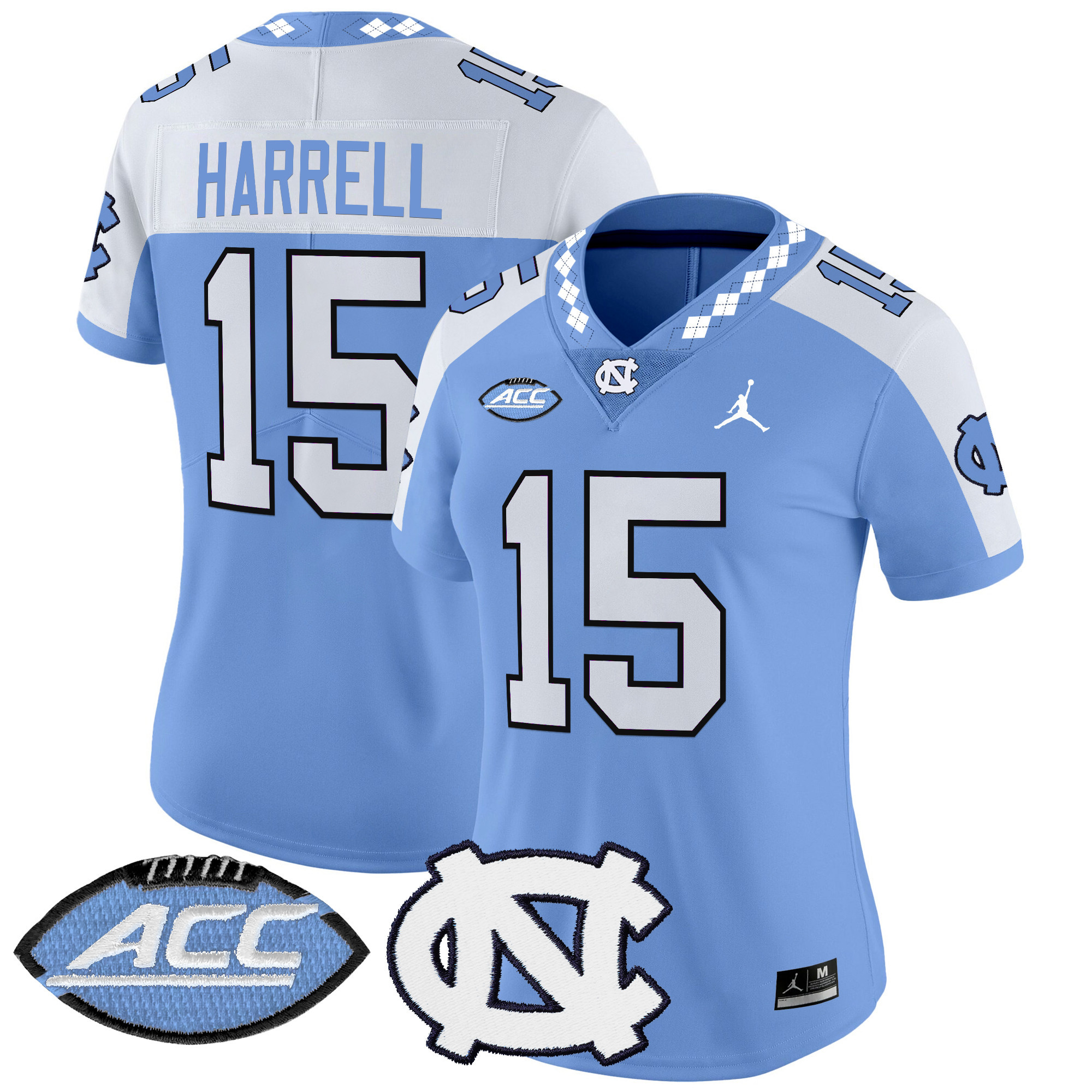Women's North Carolina Tar Heels 2024 Vapor Limited Jersey All Stitched