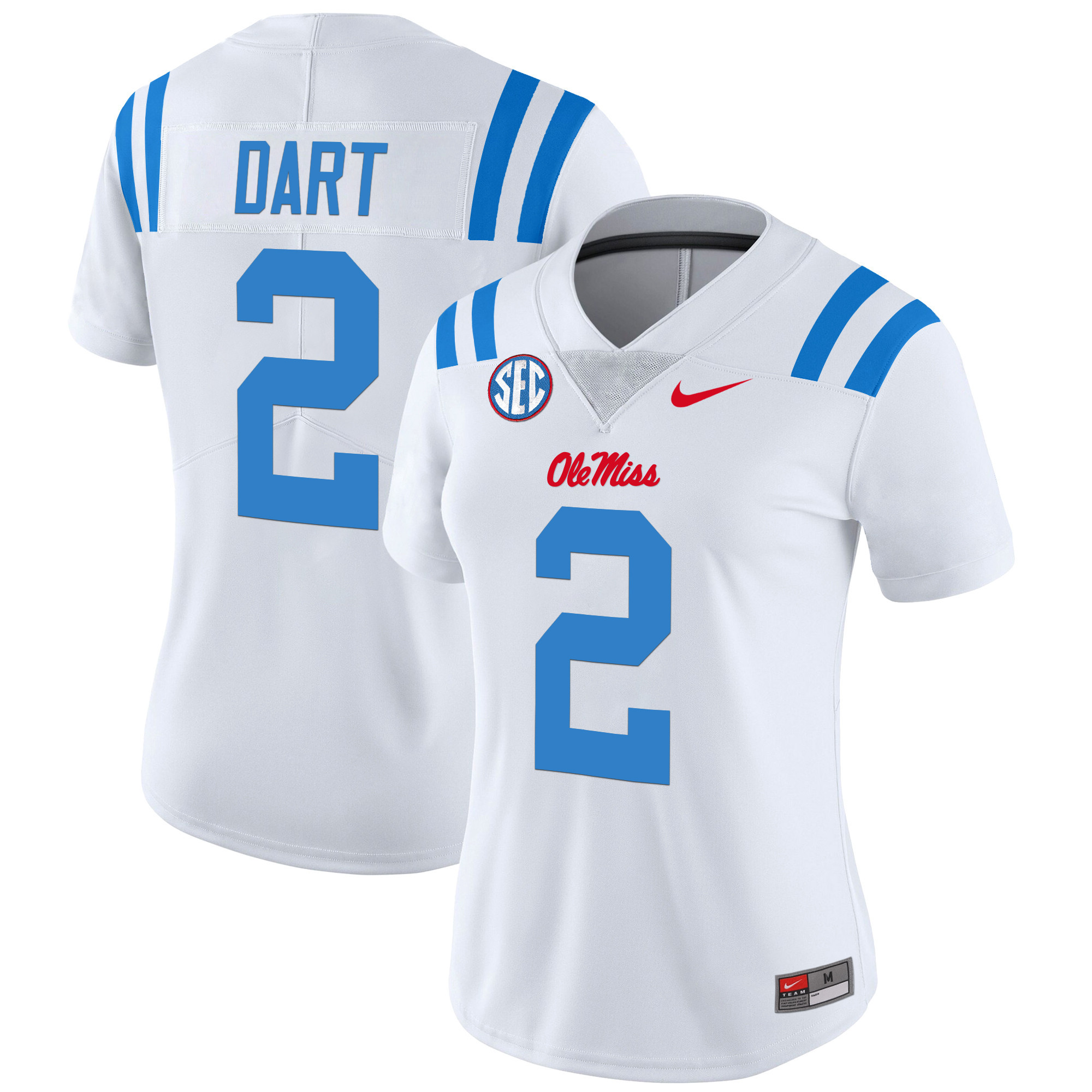 Women's Ole Miss Rebels 2024 Vapor Limited Jersey All Stitched