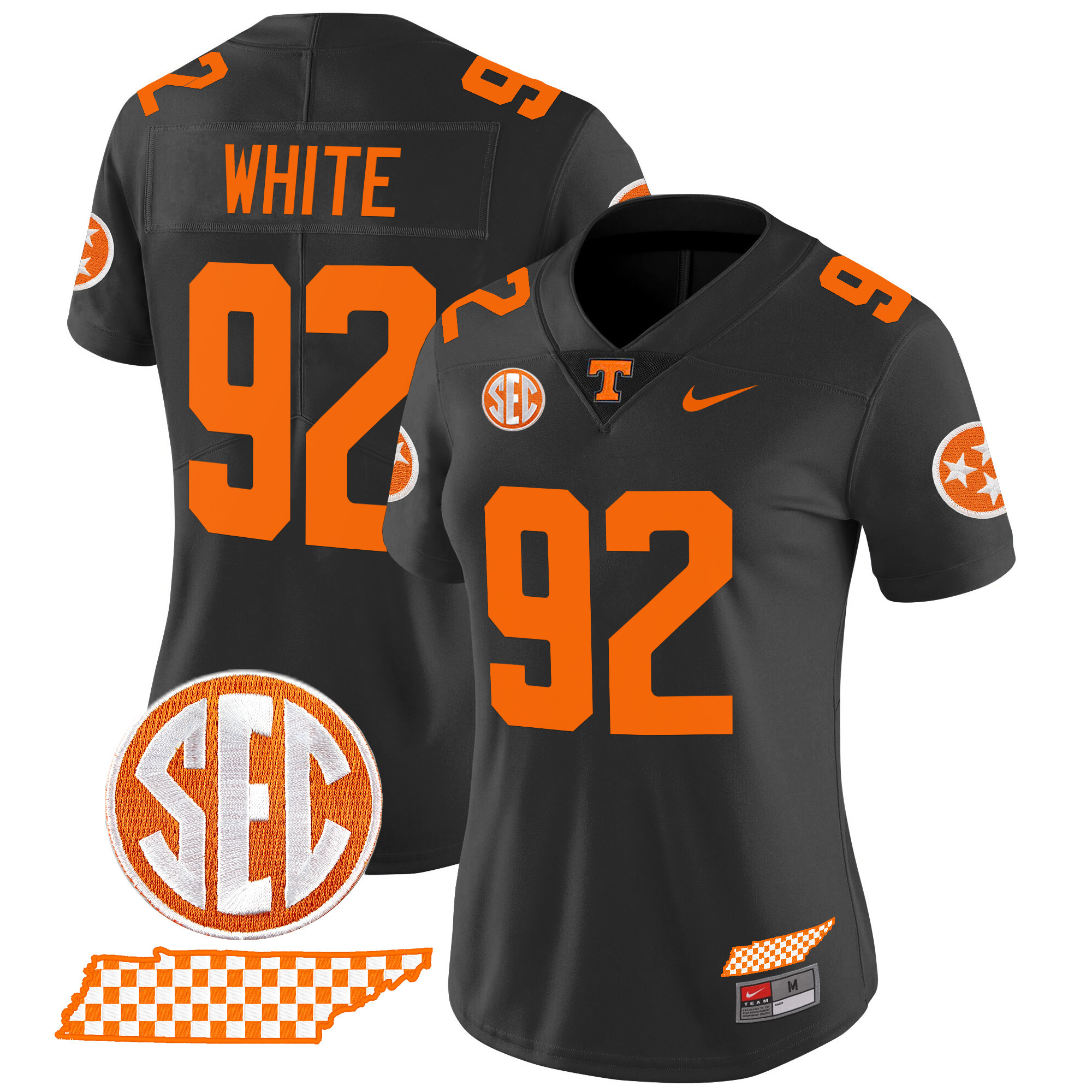 Women's Tennessee Volunteers 2024 Vapor Limited Jersey V2 All Stitched - Image 52