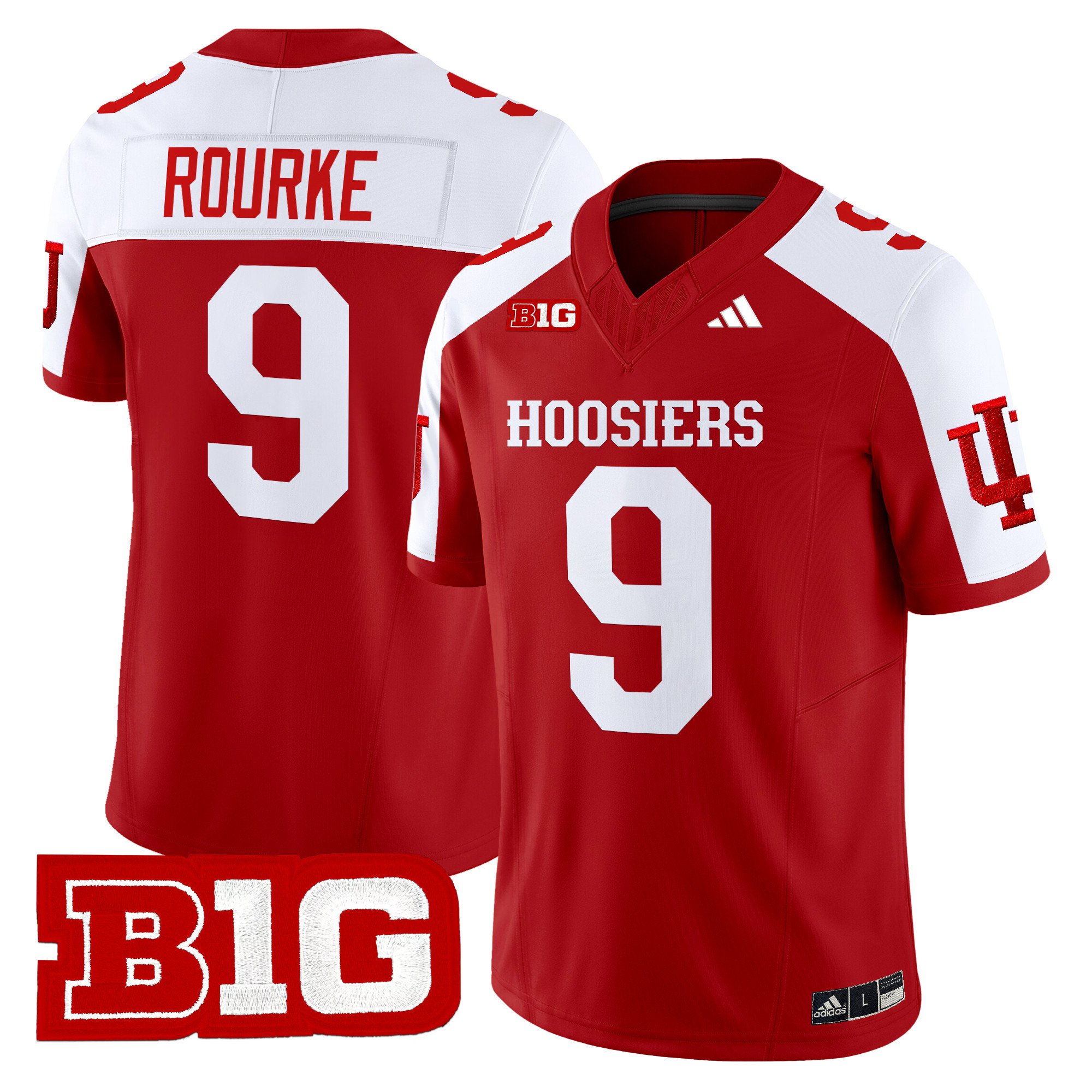 Youth's Indiana Hoosiers 2024 Vapor Limited Jersey All Stitched